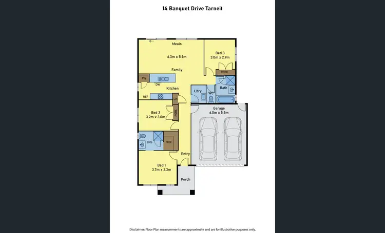 Floorplan of Homely house listing, 14 Banquet Drive, Tarneit VIC 3029