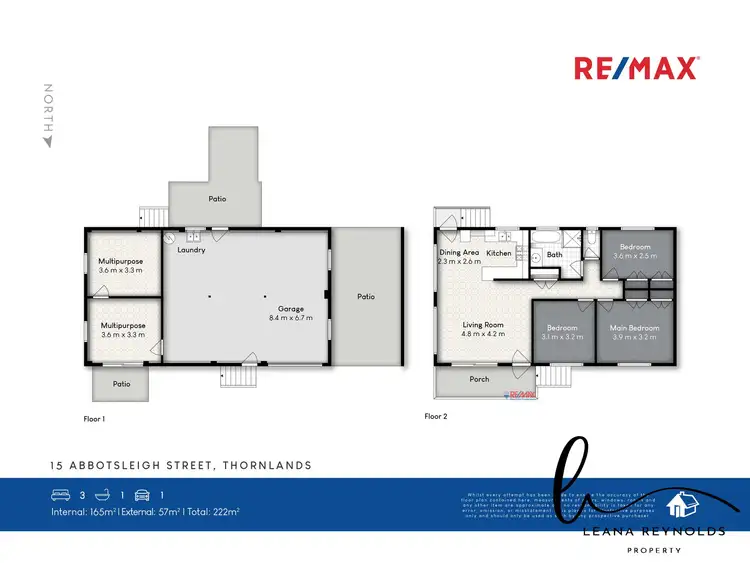 Floorplan of Homely house listing, 15 Abbotsleigh Street, Thornlands QLD 4164