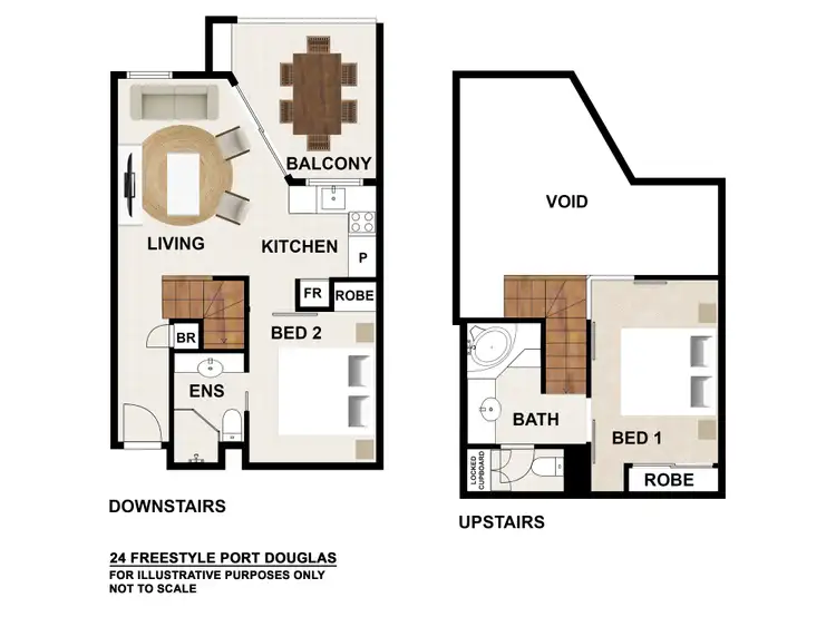 Floorplan of Homely apartment listing, 24/47 Davidson Street, Port Douglas QLD 4877