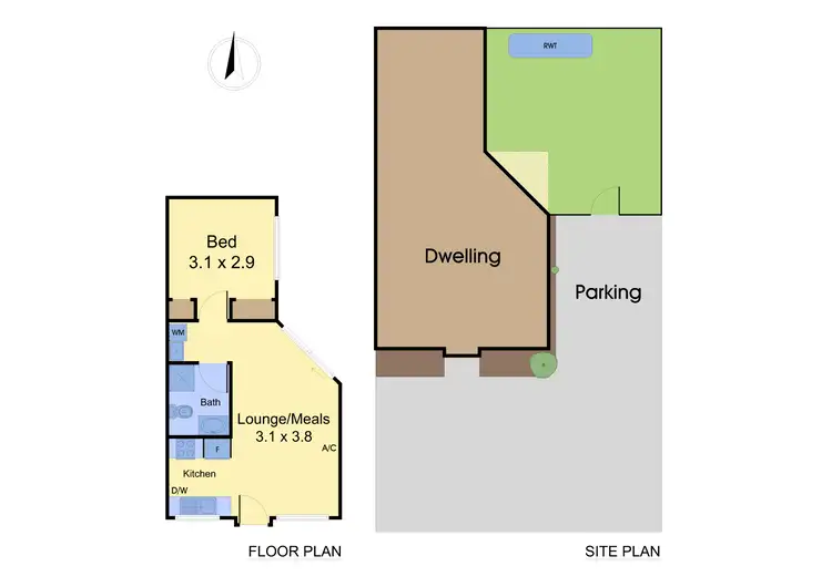 Floorplan of Homely unit listing, 3/2 Lloyd Avenue, Epping VIC 3076