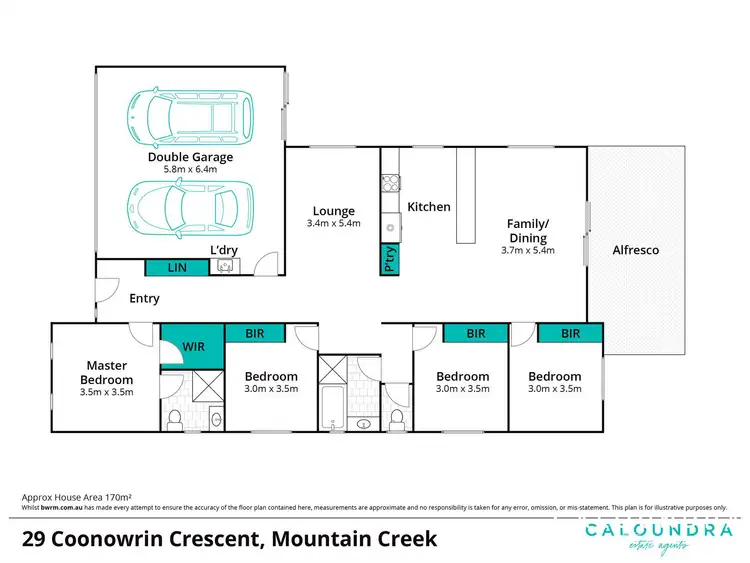 Floorplan of Homely house listing, 29 Coonowrin Crescent, Mountain Creek QLD 4557