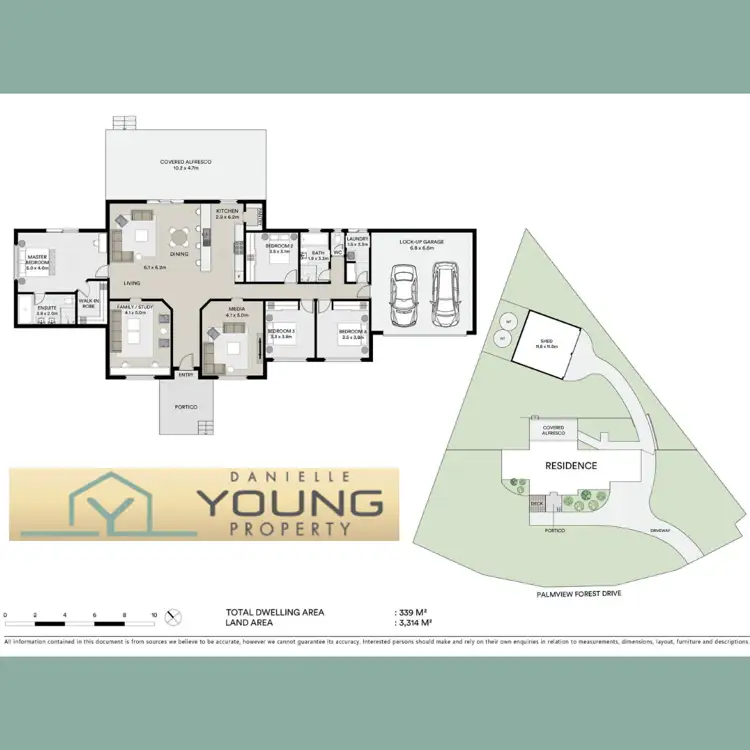 Floorplan of Homely house listing, 4 Palmview Forest Drive, Palmview QLD 4553