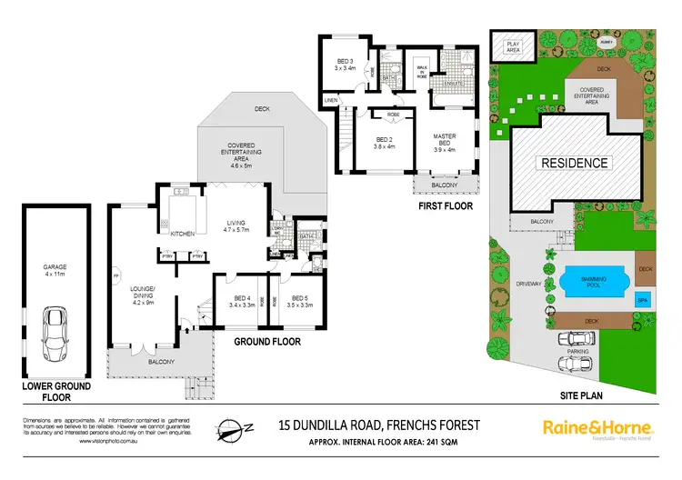 Floorplan of Homely house listing, 15 Dundilla Road, Frenchs Forest NSW 2086
