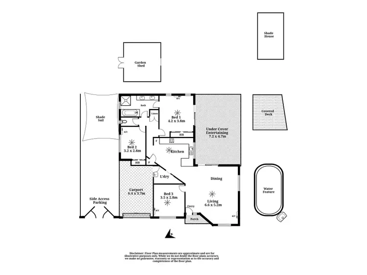 Floorplan of Homely house listing, 32 Cintra Street, Mount Sheridan QLD 4868