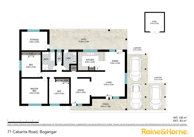 Floorplan of Homely house listing, 71 Cabarita Road, Bogangar NSW 2488
