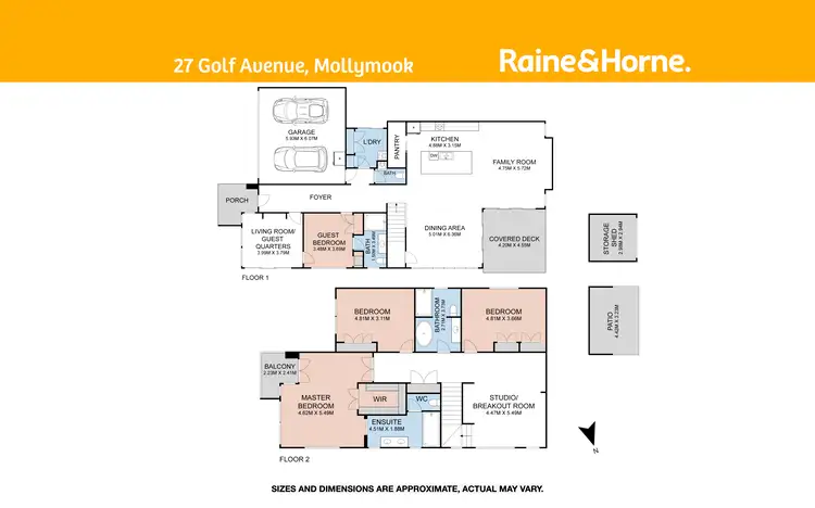 Floorplan of Homely house listing, 27 Golf Avenue, Mollymook NSW 2539