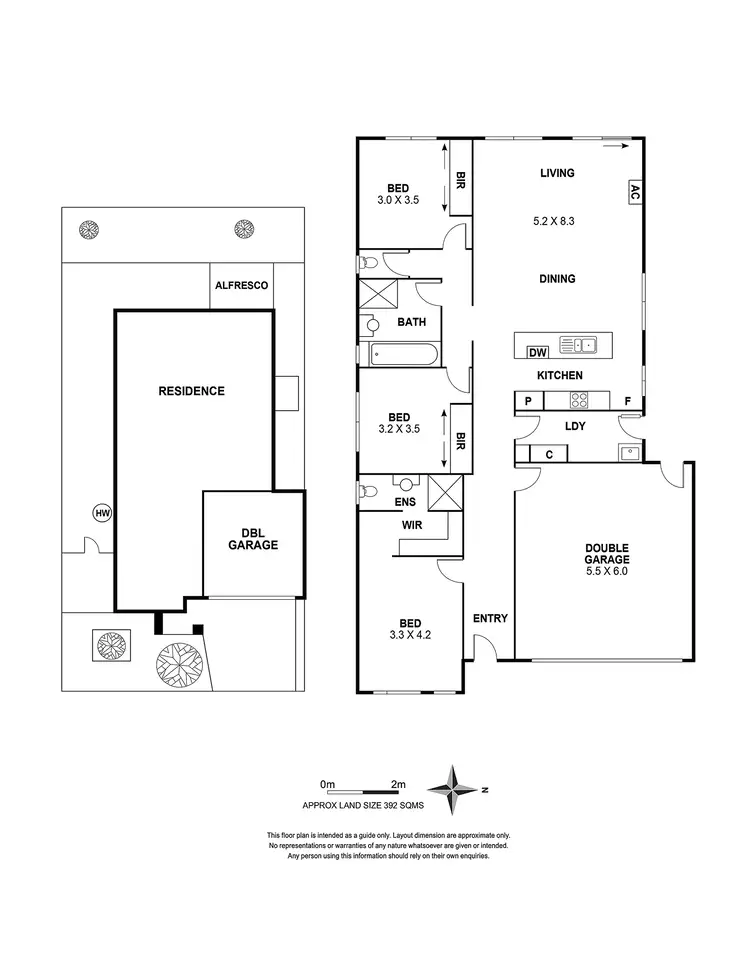 Floorplan of Homely house listing, 14 Daymar Circuit, Craigieburn VIC 3064