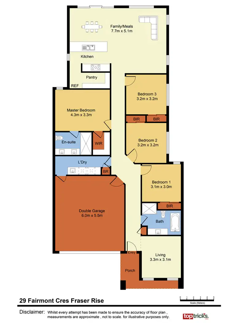 Floorplan of Homely house listing, 29 Fairmont Crescent, Fraser Rise VIC 3336