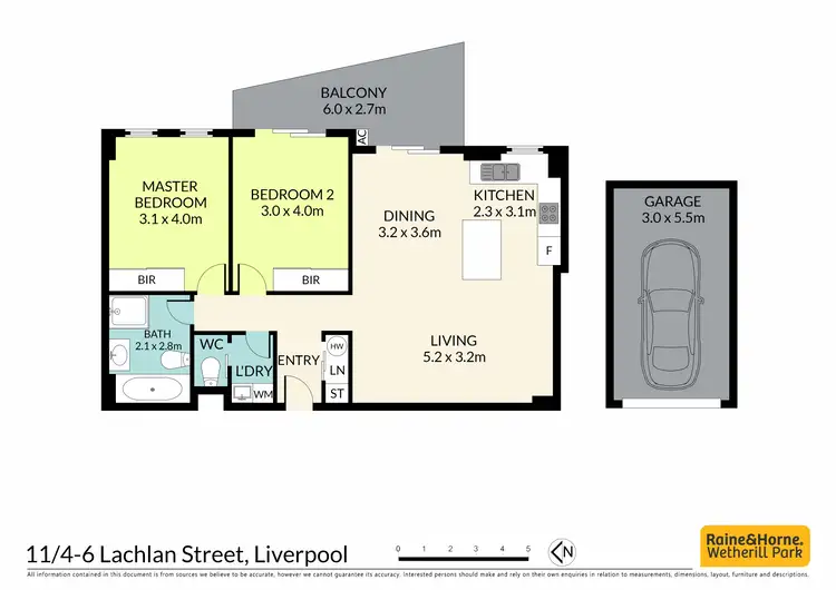 Floorplan of Homely unit listing, 11/4-6 Lachlan Street, Liverpool NSW 2170