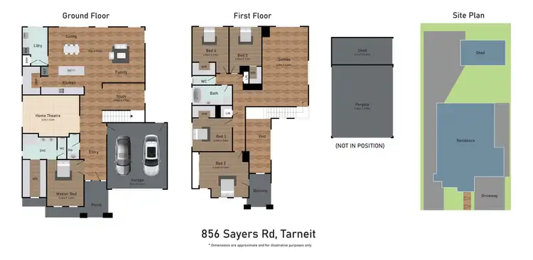 Floorplan of Homely house listing, 856 Sayers Road, Tarneit VIC 3029