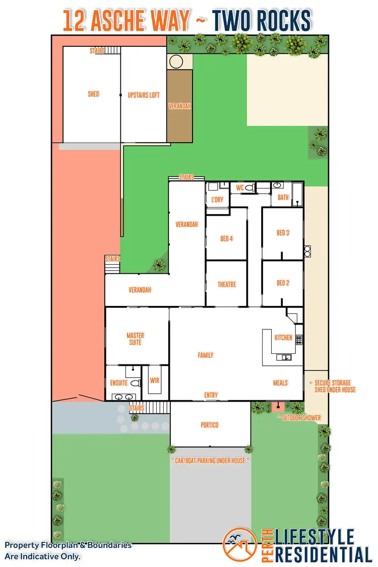 Floorplan of Homely house listing, 12 Asche Way, Two Rocks WA 6037