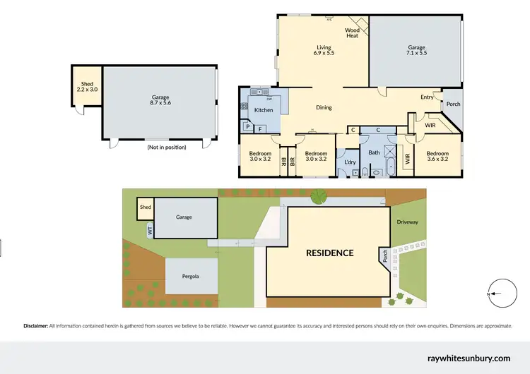 Floorplan of Homely house listing, 306 Gap Road, Sunbury VIC 3429