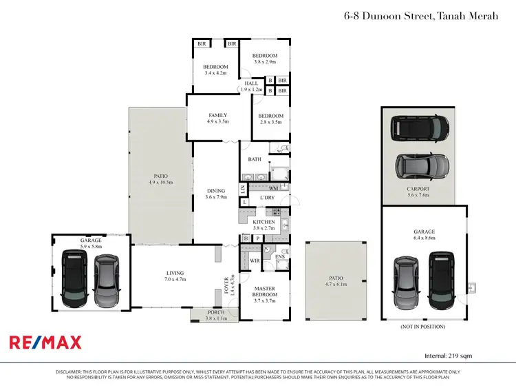 Floorplan of Homely house listing, 6 Dunoon Street, Tanah Merah QLD 4128