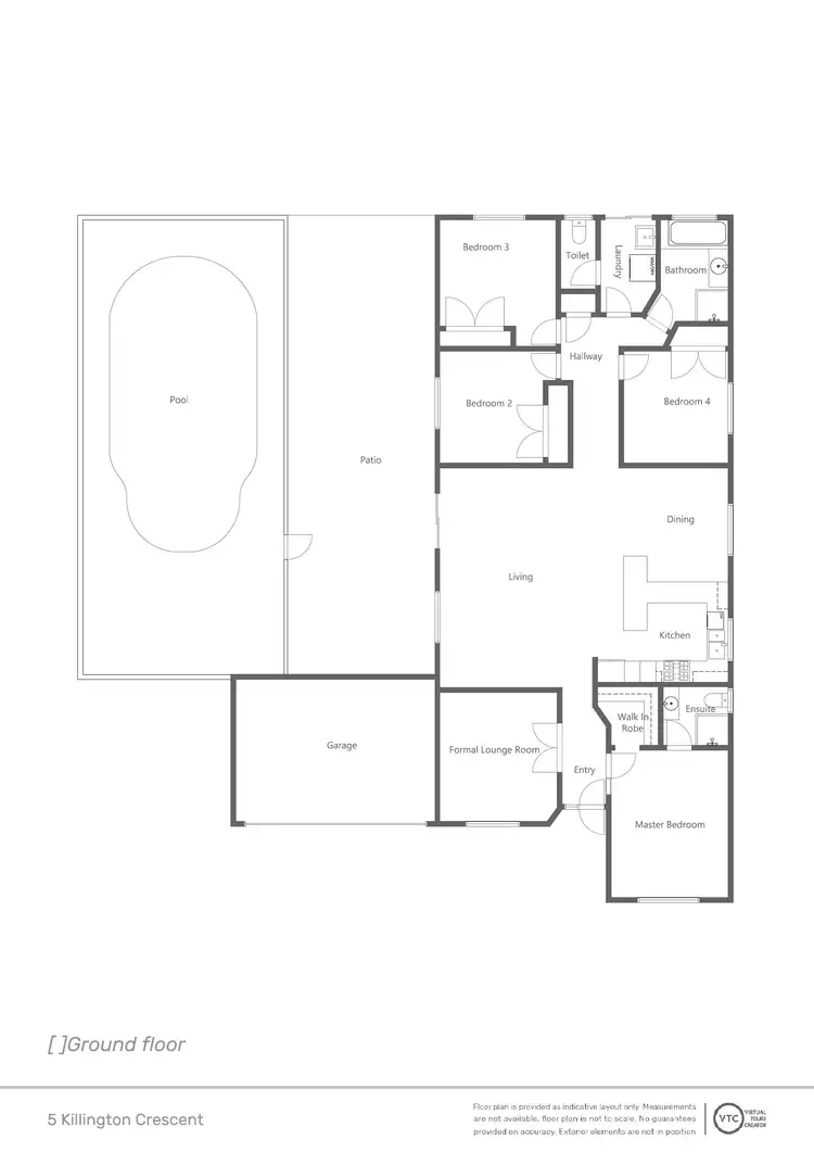 Floorplan of Homely house listing, 5 Killington Crescent, Boulder WA 6432