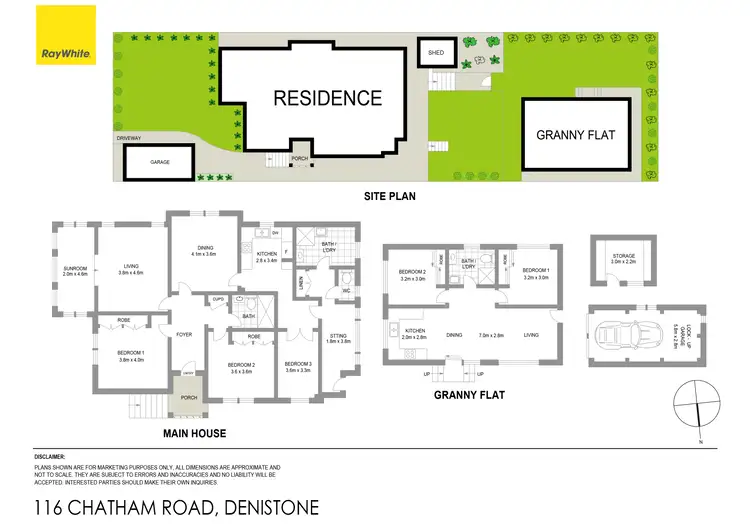 Floorplan of Homely house listing, 116 Chatham Road, Denistone NSW 2114