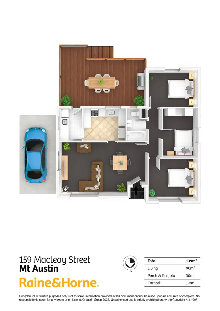 Floorplan of Homely house listing, 159 Macleay Street, Mount Austin NSW 2650