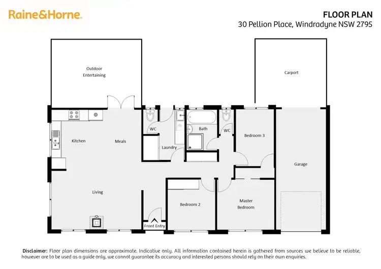 Floorplan of Homely house listing, 30 Pellion Place, Windradyne NSW 2795
