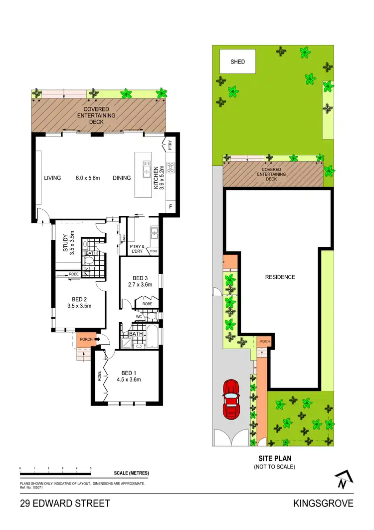 Floorplan of Homely house listing, 29 Edward Street, Kingsgrove NSW 2208