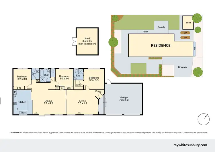 Floorplan of Homely house listing, 2 Solomon Court, Sunbury VIC 3429