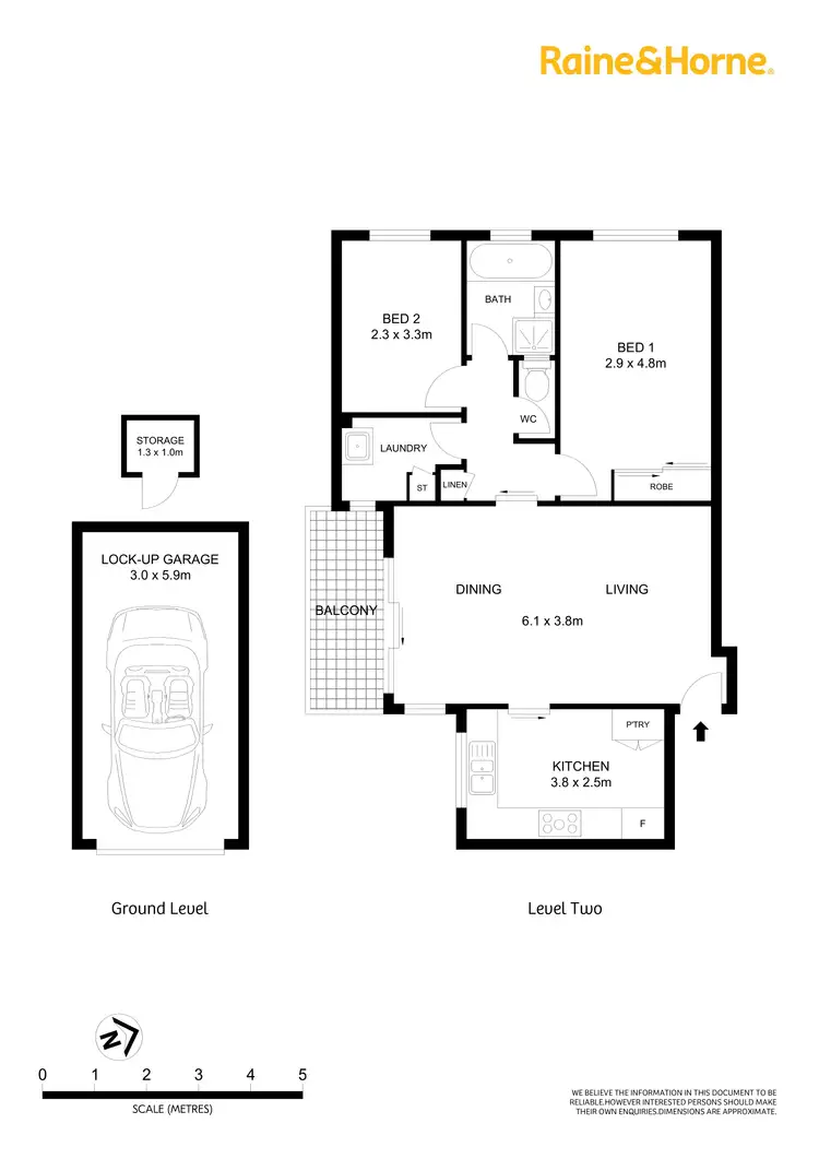 Floorplan of Homely apartment listing, 7/9-11 Arthur Avenue, Cronulla NSW 2230