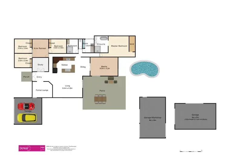 Floorplan of Homely house listing, 5-7 Hidden Grove, Caboolture QLD 4510