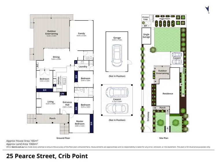 Floorplan of Homely house listing, 25 Pearce Street, Crib Point VIC 3919
