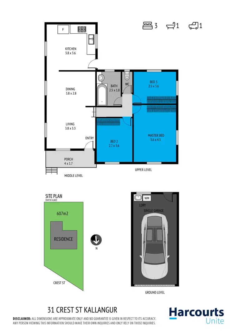 Floorplan of Homely house listing, 31 Crest Street, Kallangur QLD 4503
