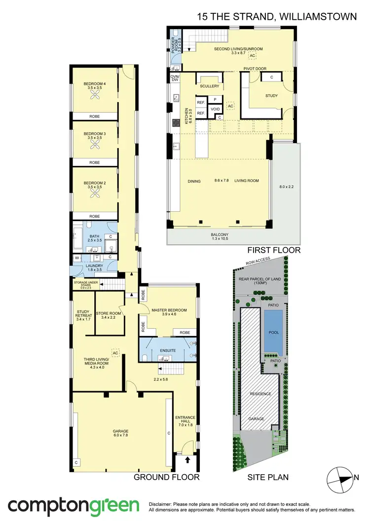 Floorplan of Homely house listing, 15 The Strand, Williamstown VIC 3016