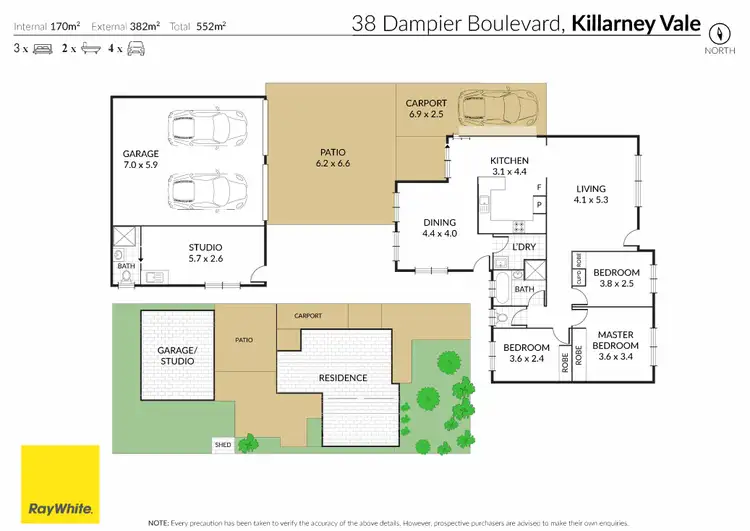 Floorplan of Homely house listing, 38 Dampier Boulevard, Killarney Vale NSW 2261