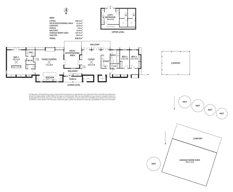 Floorplan of Homely rural property listing, 114 Croft Road, Cudlee Creek SA 5232