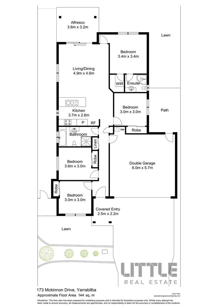 Floorplan of Homely house listing, 173 Mckinnon Drive, Yarrabilba QLD 4207