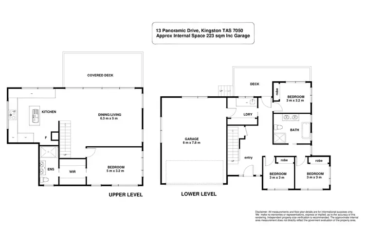Floorplan of Homely house listing, 13 Panoramic Drive, Kingston TAS 7050