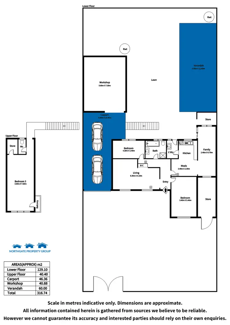 Floorplan of Homely house listing, 838 North East Rd, Modbury SA 5092