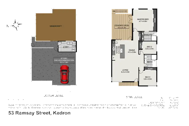Floorplan of Homely house listing, 53 Ramsay Street, Kedron QLD 4031