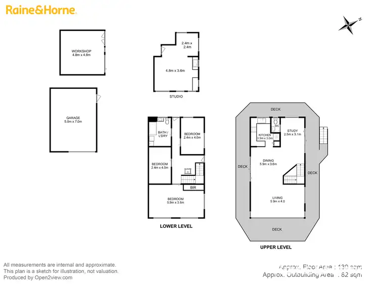 Floorplan of Homely house listing, 1 Sunny View Avenue, Swansea TAS 7190