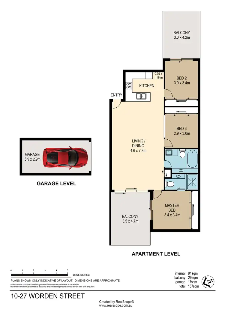 Floorplan of Homely unit listing, 10/27 Worden Street, Morningside QLD 4170