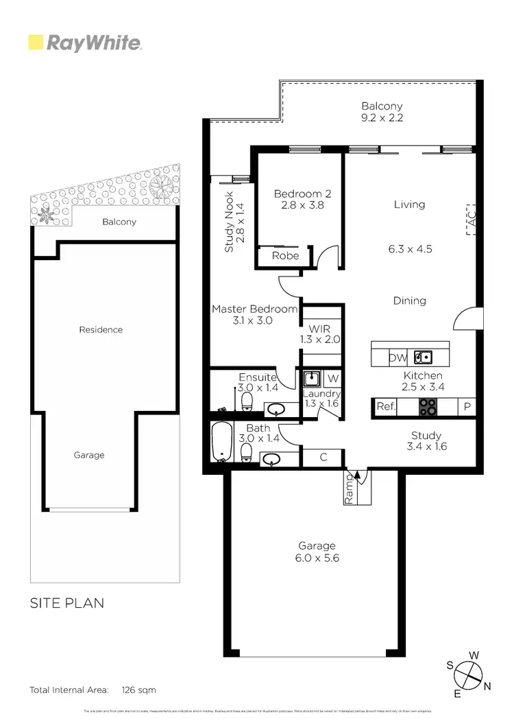 Floorplan of Homely apartment listing, 12 Magnolia Path, Maidstone VIC 3012