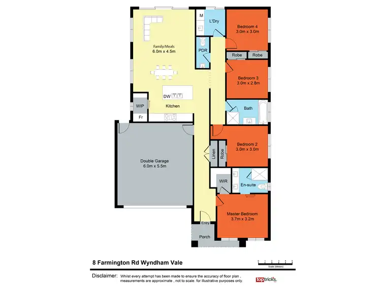 Floorplan of Homely house listing, 8 Farmington Road, Wyndham Vale VIC 3024