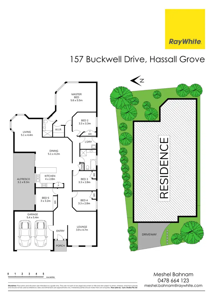 Floorplan of Homely house listing, 157 Buckwell Drive, Hassall Grove NSW 2761