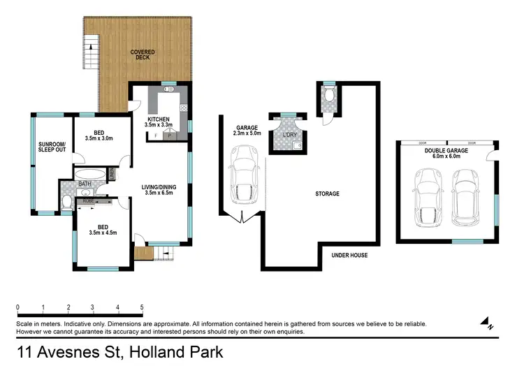 Floorplan of Homely house listing, 11 Avesnes Street, Holland Park QLD 4121