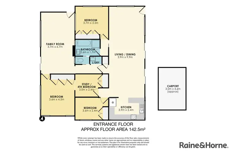 Floorplan of Homely house listing, 5 Dean Parade, Lemon Tree Passage NSW 2319