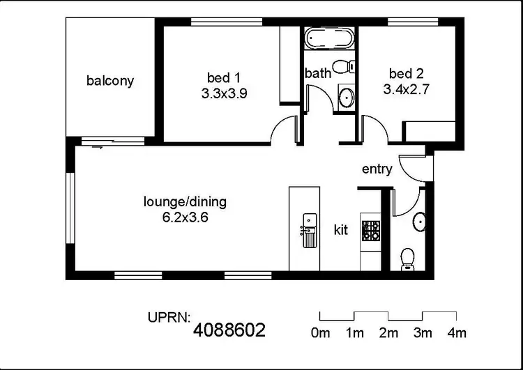 Floorplan of Homely apartment listing, 10/273-275 Avoca St, Randwick NSW 2031