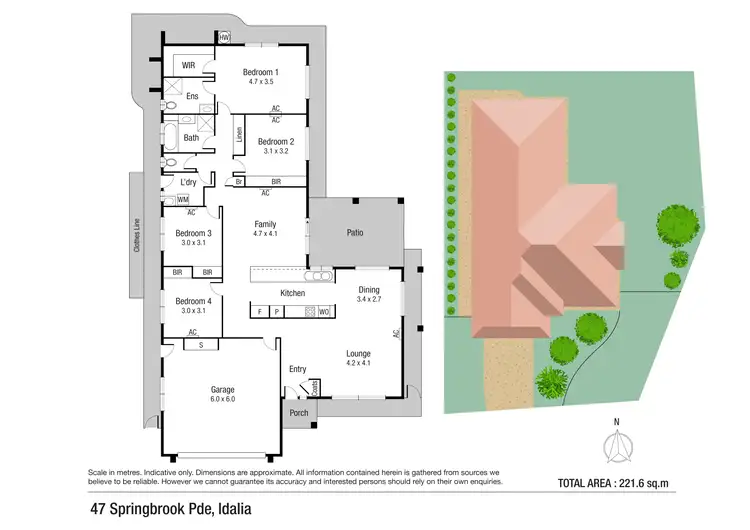 Floorplan of Homely house listing, 47 Springbrook Parade, Idalia QLD 4811