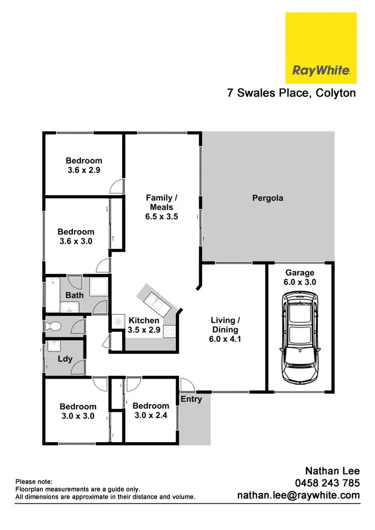 Floorplan of Homely house listing, 7 Swales Place, Colyton NSW 2760
