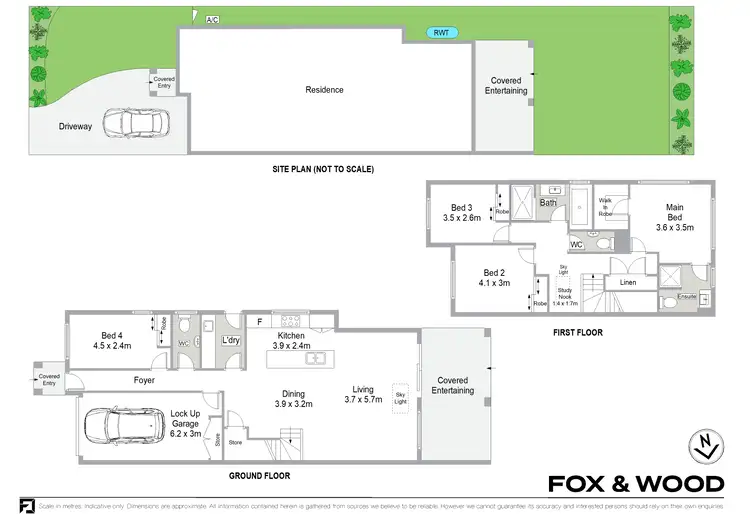 Floorplan of Homely semi-detached listing, 19B Roberts Street, Jannali NSW 2226