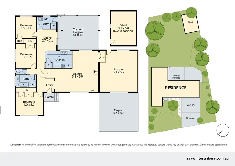 Floorplan of Homely house listing, 7 Sansom Street, Gisborne VIC 3437