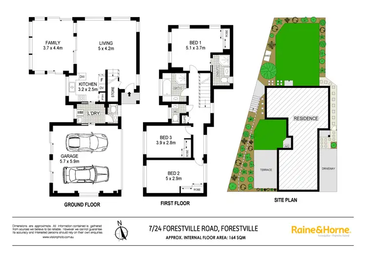 Floorplan of Homely semi-detached listing, 7/24-26 Forestville Avenue, Forestville NSW 2087