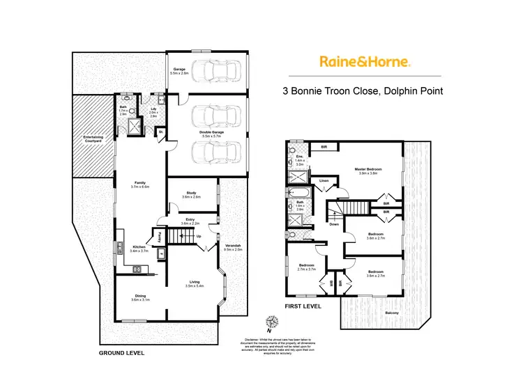Floorplan of Homely house listing, 3 Bonnie Troon Close, Dolphin Point NSW 2539