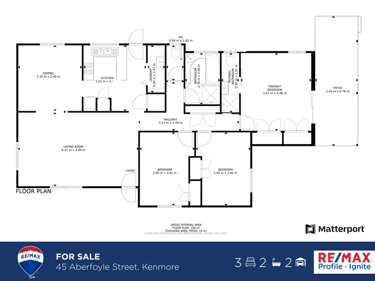 Floorplan of Homely house listing, 45 Aberfoyle Street, Kenmore QLD 4069