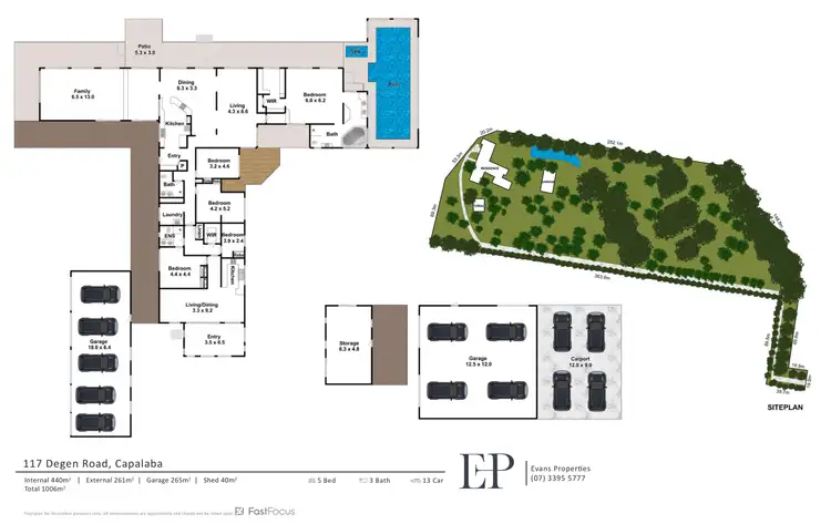 Floorplan of Homely house listing, 117 Degen Road, Capalaba QLD 4157